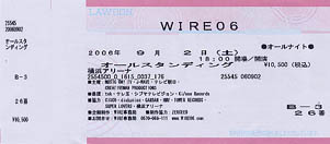WIRE06 Ticket